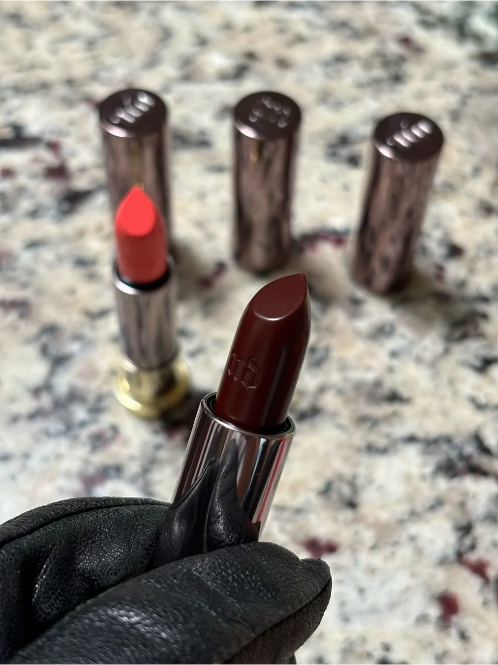 ✨New✨Urban Decay Trio Lipstick Set — Snitch, Disturbed, 714